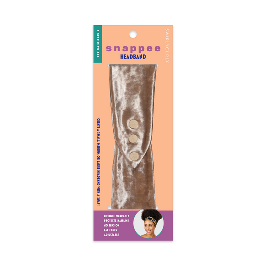Snappee Adjustable Headband with EdgeProtect™